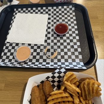 Planet Vegan - 3 pc tenders + crisscut fries - Food Trucks Near Me - Fresno, California Planet Vegan - 3 pc tenders + crisscut fries - Food Trucks Near Me - Fresno, California