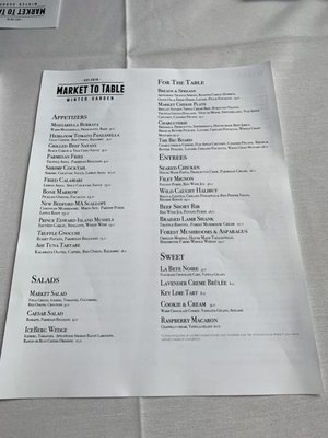 Menu photo 8 Market To Table Winter Garden, FL Menu photo 8 Market To Table Winter Garden, FL