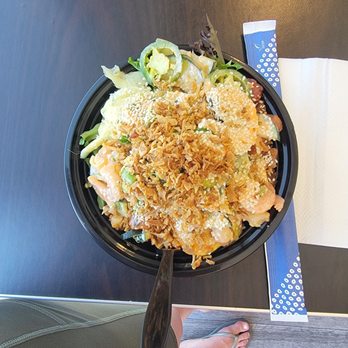 Bluewater Poke - Large 3 item bowl - Poke Near Me - Redlands, California