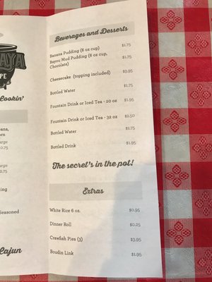 Menu photo 2 The Jambalaya Shoppe LaPlace, LA Menu photo 2 The Jambalaya Shoppe LaPlace, LA