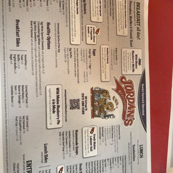 Jordans Restaurant - Menu - Breakfast & Brunch Near Me - Bar Harbor, Maine Jordans Restaurant - Menu - Breakfast & Brunch Near Me - Bar Harbor, Maine
