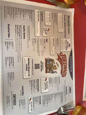 Menu photo 2 Jordans Restaurant Bar Harbor, ME Menu photo 2 Jordans Restaurant Bar Harbor, ME