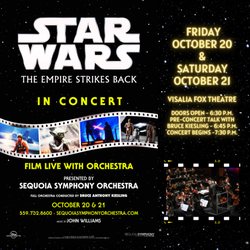 Sequoia Symphony Orchestra - Our next concert is October 20 and 21 at the Historic Visalia Fox Theatre! Get tickets now at our website!