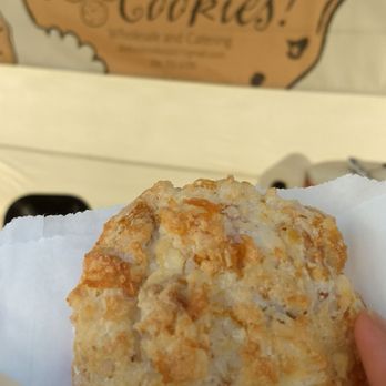 All About Cookies! - Apricot white chocolate macaroon cookie - Desserts Near Me