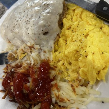 Sweet Basil Cafe - Country Fried Steak breakfast - Breakfast & Brunch Near Me - Champaign, Illinois Sweet Basil Cafe - Country Fried Steak breakfast - Breakfast & Brunch Near Me - Champaign, Illinois
