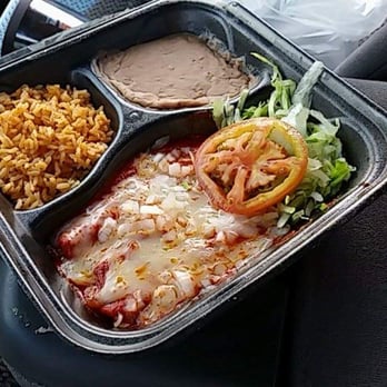 The Lunch Box - Take out order of enchiladas. Mmmm great - Mexican Near Me - El Paso, Texas The Lunch Box - Take out order of enchiladas. Mmmm great - Mexican Near Me - El Paso, Texas