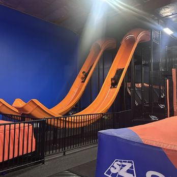 Sky Zone Trampoline Park - New slide!! - Trampoline Parks Near Me - Gardena, California Sky Zone Trampoline Park - New slide!! - Trampoline Parks Near Me - Gardena, California