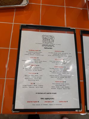 Menu photo 1 Bread Head Los Angeles, CA