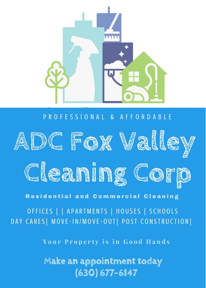 ADC FOX VALLEY CLEANING Aurora, Illinois Home Cleaning Phone
