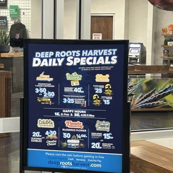 Deep Roots Harvest - Daily specials - Cannabis Dispensaries Near Me - Las Vegas, Nevada Deep Roots Harvest - Daily specials - Cannabis Dispensaries Near Me - Las Vegas, Nevada