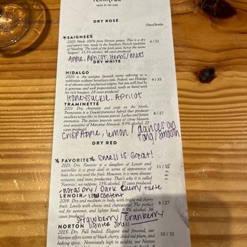 Green Dirt Farm - menu and wine glass - Wine Tasting Room Near Me - Weston, Missouri Green Dirt Farm - menu and wine glass - Wine Tasting Room Near Me - Weston, Missouri
