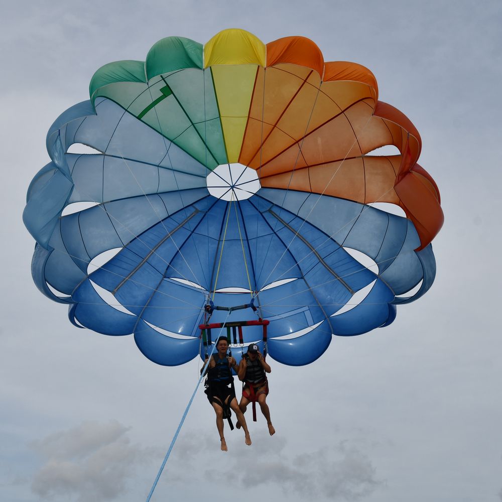 Hawaiian Parasail - ps... hat not suggested haha - Parasailing Near Me - Honolulu, Hawaii Hawaiian Parasail - ps... hat not suggested haha - Parasailing Near Me - Honolulu, Hawaii