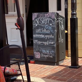 V-Spot Food Restaurant - Outside dining. - Coffee & Tea Near Me - New Hope, Pennsylvania V-Spot Food Restaurant - Outside dining. - Coffee & Tea Near Me - New Hope, Pennsylvania