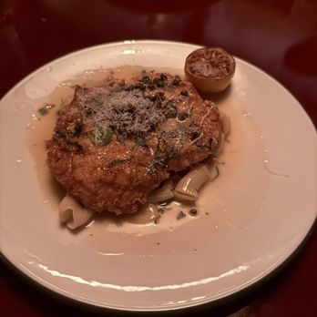 Capri - Chicken Piccata - very salty and oily - Italian Near Me - Boston, Massachusetts