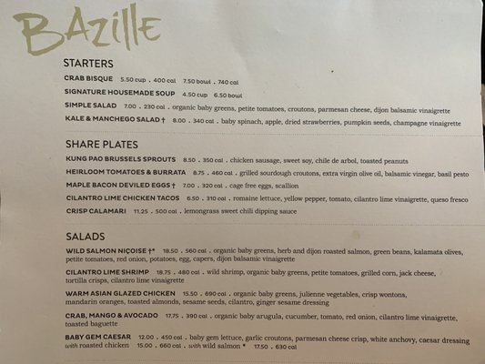Menu photo 8 Bazille at Nordstrom Thousand Oaks, CA Menu photo 8 Bazille at Nordstrom Thousand Oaks, CA