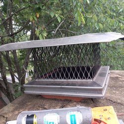 All About Animals NC - Chimney cap that I installed