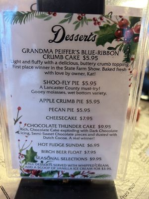 Menu photo 4 Casey Jones' Restaurant Ronks, PA