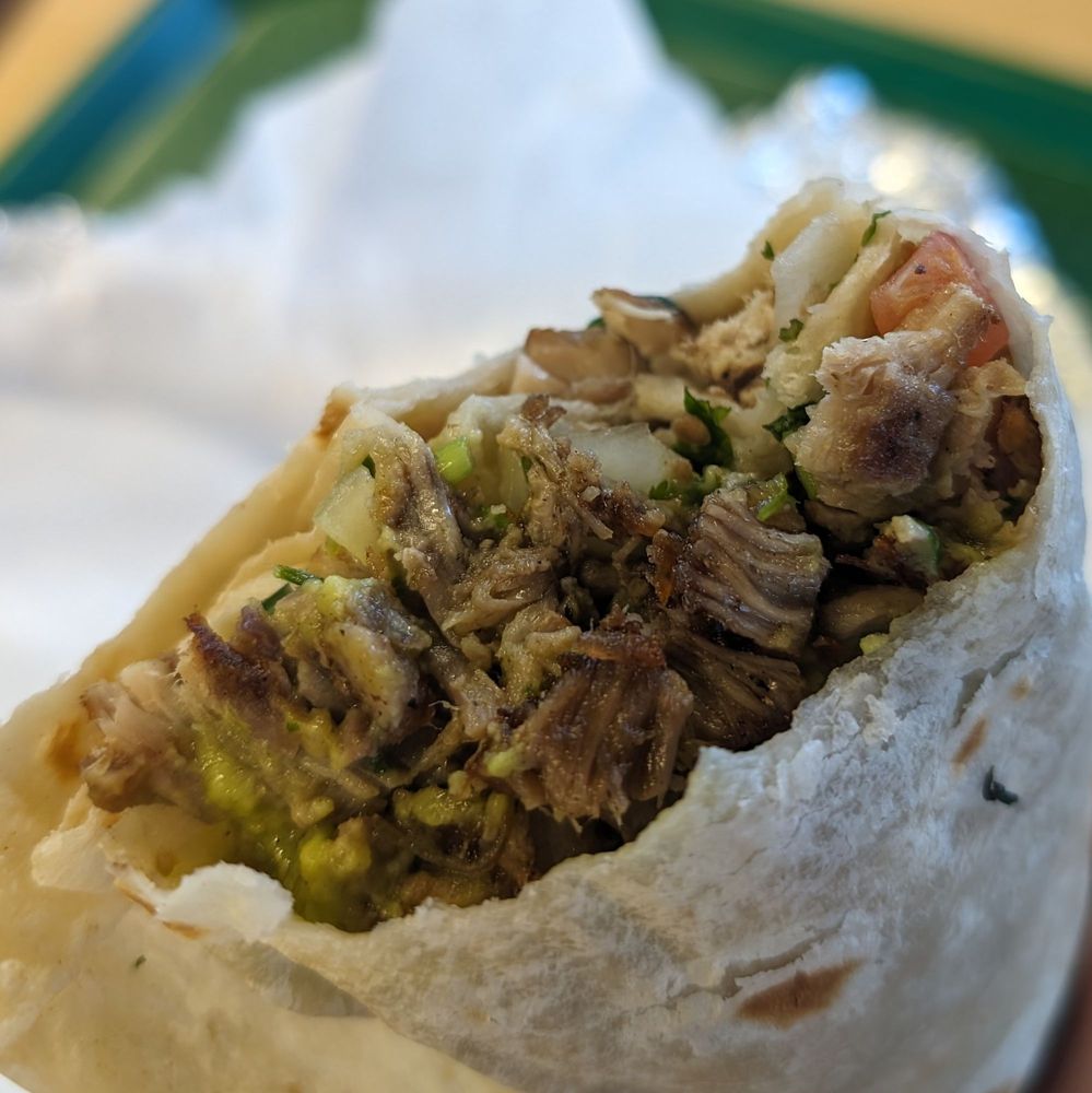 Food from Emiliano's Taco Shop
