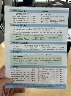Menu photo 2 AM Cafe Stevensville, MI