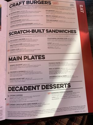 Menu photo 3 Bar Louie - Virginia Gateway Gainesville, VA