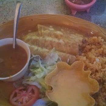 Patron Grill - This is the lunch portion of the enchilada plate. Alot of food! - Mexican Near Me - Livingston, Texas Patron Grill - This is the lunch portion of the enchilada plate. Alot of food! - Mexican Near Me - Livingston, Texas