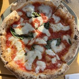 margarita pizza at pizza culture margarita pizza at pizza culture