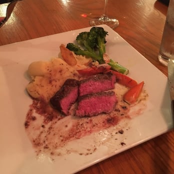 BlackFly - Flat iron with truffle butter requested medium rare. - Seafood Near Me - St. Augustine, Florida BlackFly - Flat iron with truffle butter requested medium rare. - Seafood Near Me - St. Augustine, Florida