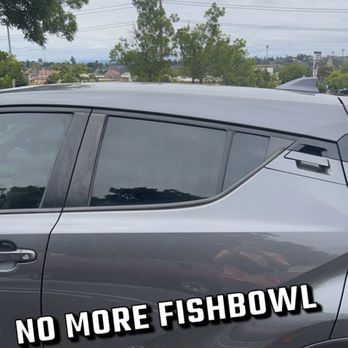 Vallejo Tint Shop - 2018 Toyota CHR, 5% on the back 35% in the front - Car Window Tinting Near Me - Vallejo, California