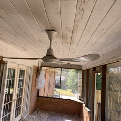 AA JNR Renovations - Before painting ceiling