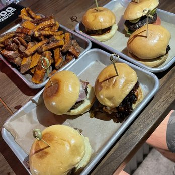 The Blues Burgers - Sliders Blues Sliders Sampler - Burgers Near Me - Hallandale Beach, Florida The Blues Burgers - Sliders Blues Sliders Sampler - Burgers Near Me - Hallandale Beach, Florida
