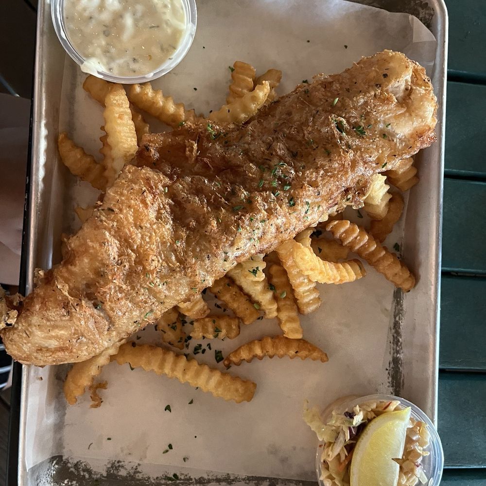 Tiki Docks Riverview - Fish and Chips - Salad Near Me - Riverview, Florida