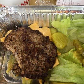 Five Guys - My low carb meal. - Burgers Near Me - Harrison, New Jersey