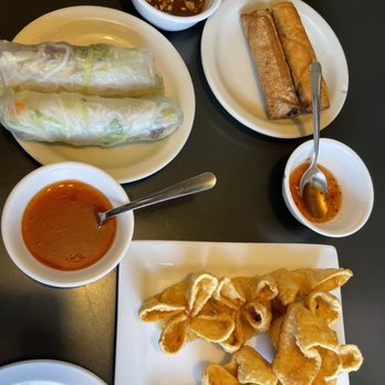 Saigon Restaurant - a variety of food items on a table - Vietnamese Near Me - Omaha, Nebraska Saigon Restaurant - a variety of food items on a table - Vietnamese Near Me - Omaha, Nebraska