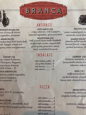 Menu photo 1 Branca Pittsford, NY