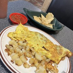 Dona Carmen's Restaurant - Omelette side of potatoes