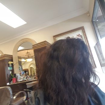 The Curling Iron Salon - Forgot to take picture of length before. So this is during Deva Cut with Linda. - Nail Salons Near Me - Upland, California The Curling Iron Salon - Forgot to take picture of length before. So this is during Deva Cut with Linda. - Nail Salons Near Me - Upland, California