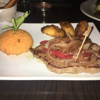 Coco Bistro Kitchen & Lounge - Cuban steak. Perfectly cooked and seasoned - Cuban Near Me - Smithtown, New York