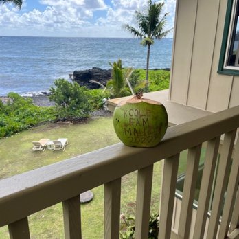 Hana Kai Maui - View from our balcony - Vacation Rentals Near Me - Hana, Hawaii Hana Kai Maui - View from our balcony - Vacation Rentals Near Me - Hana, Hawaii