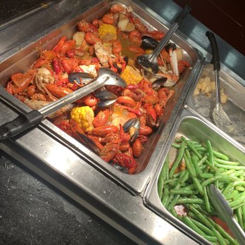 Ocean Buffet - Lots of crawfish, shrimp, crab, and mussels! - Japanese Near Me - Nacogdoches, Texas