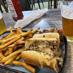 Atlantic Pints - Not a bad cheesesteak