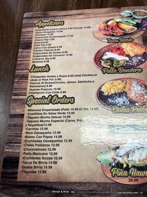 Menu photo 3 Taquero Mucho Louisville, KY