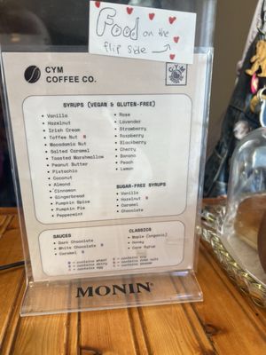Menu photo 2 Cymplify Gainesville, FL