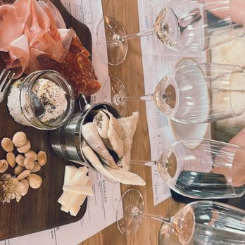 Sixty Vines - Charcuterie Board with ricotta, speck, Gouda and salametto - New American Near Me - Charlotte, North Carolina