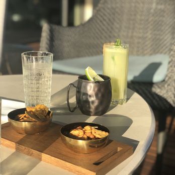 Ciclo - Outdoor patio, verdito and Moscow mule - Latin American Near Me - Austin, Texas