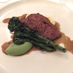 Savannah fillet with mashed potatoes instead of the glazed sweetbreads
