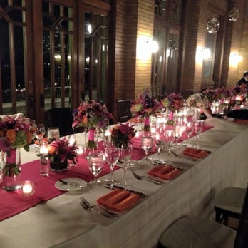 Kloeckner Preferred Flowers - Headtable Cafe Brauer-- bridesmaids bouquets doubled as centerpieces for the head table-- a way Mark found to save us money - Florists Near Me - Chicago, Illinois Kloeckner Preferred Flowers - Headtable Cafe Brauer-- bridesmaids bouquets doubled as centerpieces for the head table-- a way Mark found to save us money - Florists Near Me - Chicago, Illinois