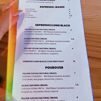 Proud Mary - Coffee menu - Breakfast & Brunch Near Me - Austin, Texas
