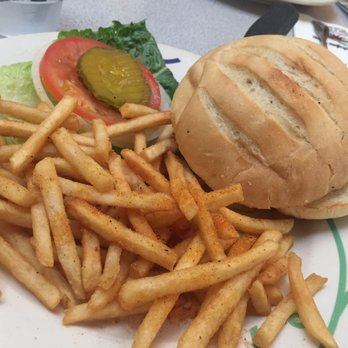The Lobster Trap - Grilled chicken sandwich with fries. - Seafood Near Me - Avalon, California The Lobster Trap - Grilled chicken sandwich with fries. - Seafood Near Me - Avalon, California