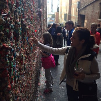Mediterranean Inn - Gum wall. Have to put gum on the wall, kinda gross, but right of passage - Hotels Near Me - Seattle, Washington Mediterranean Inn - Gum wall. Have to put gum on the wall, kinda gross, but right of passage - Hotels Near Me - Seattle, Washington