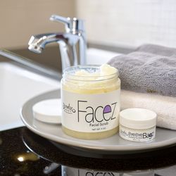 ScrubzBody Skin Care Products - 2 of our best products. Simple, natural and great for keeping skin clean and clear. Bye Bye Bagz is not only an eye cream, but so much more.